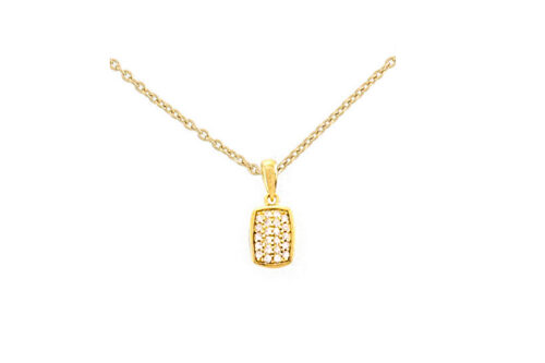 Leposa necklace yellow gold plated