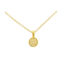 Leposa necklace yellow gold plated