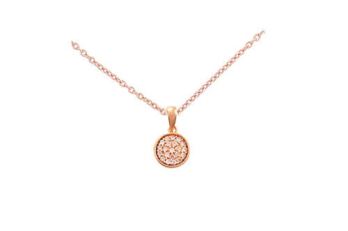 Leposa Necklace rosé plated